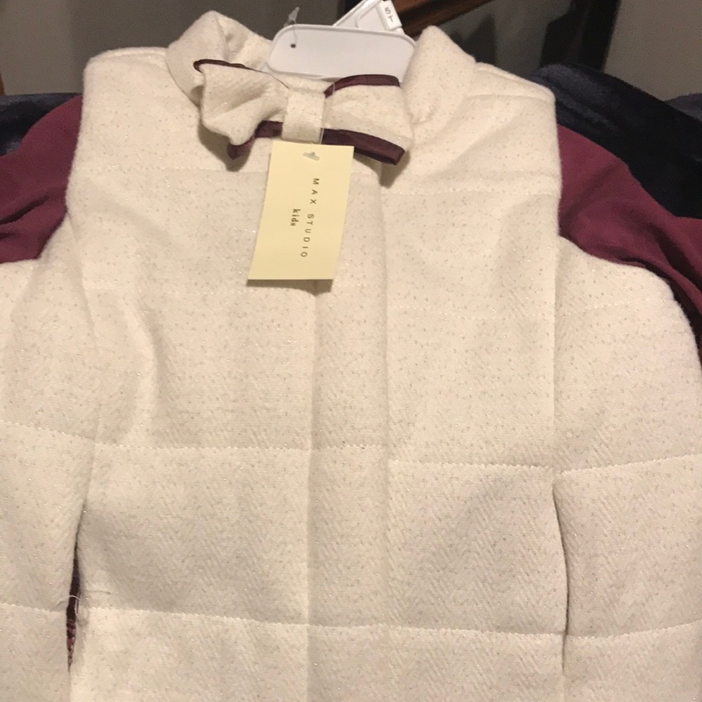 NWT 4T girls Max Studio jean with vest set